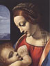 Leonardo Da Vinci, Madona Litta, detalhe