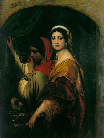 Herodias by Paul Delaroche (French, 1797 - 1856)